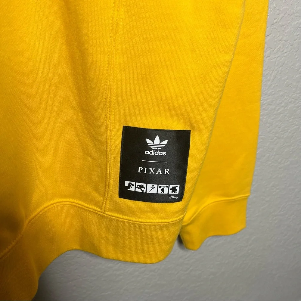 NWT New Adidas x Disney Pixar Manga SW Hoodie Unisex Yellow Gold Large Toy Story